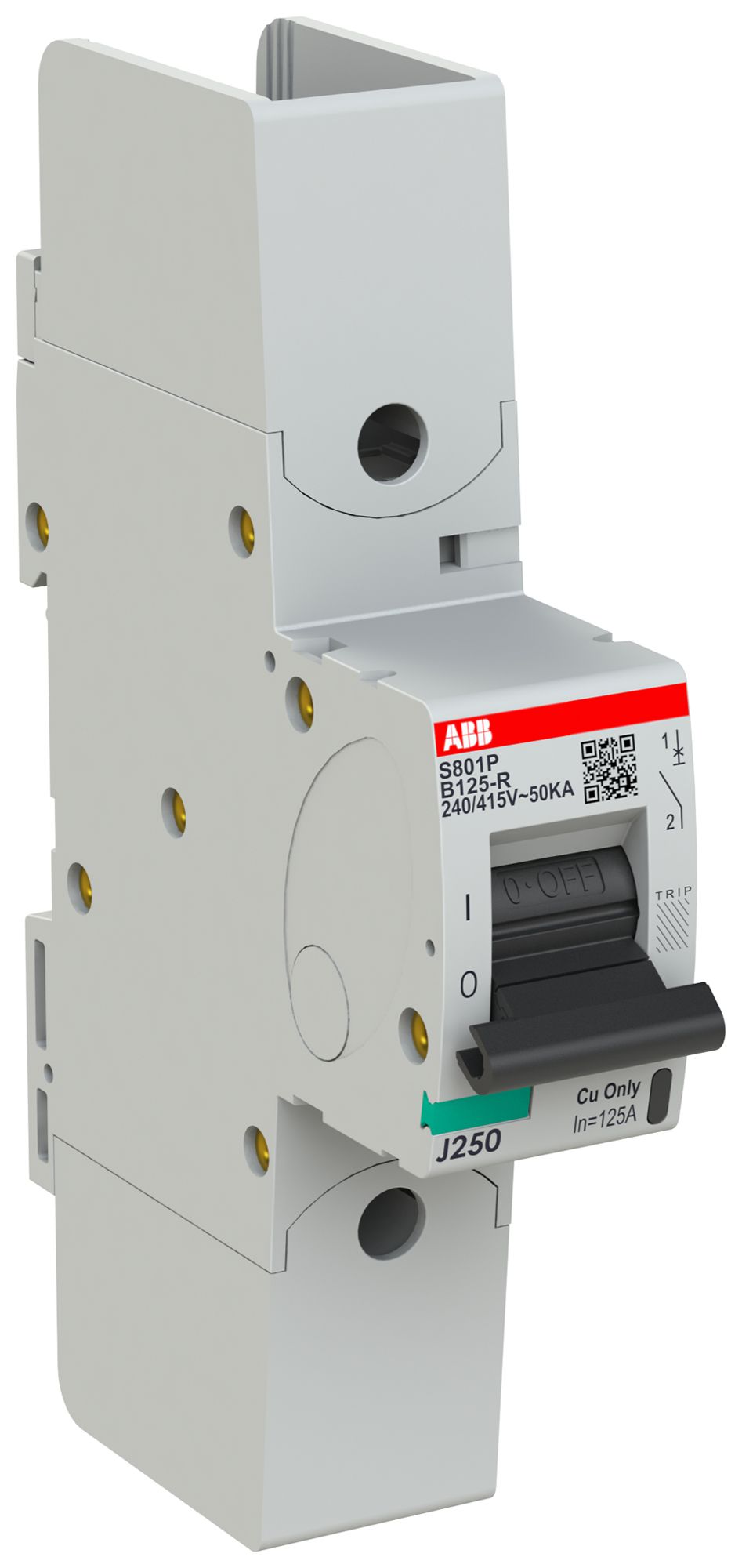 Leitungsschutzschalter ABB S801P-B125-R 1P 230V B-125A 50kA 1.5TE