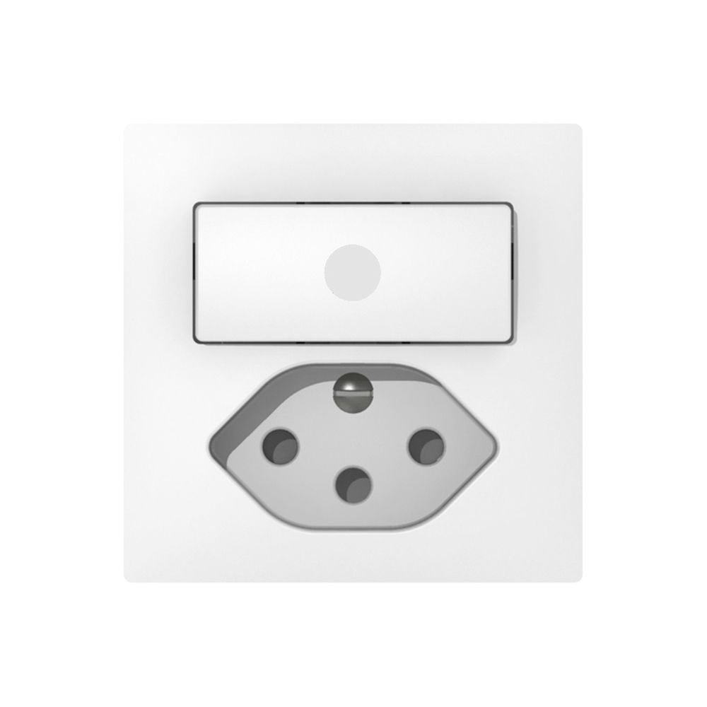 UP-Leuchtkombination I SIDUS E 1/W+T13 weiss glänzend