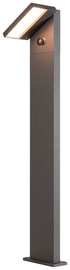 LED-Wegeleuchte SLV ABRIDOR POLE 100 6.8W 600lm 822/827 PIR SEN anthrazit
