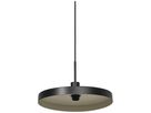 Lampada sospesa LEDVANCE Decor Plate E27 1×15W Ø400mm nero/beige