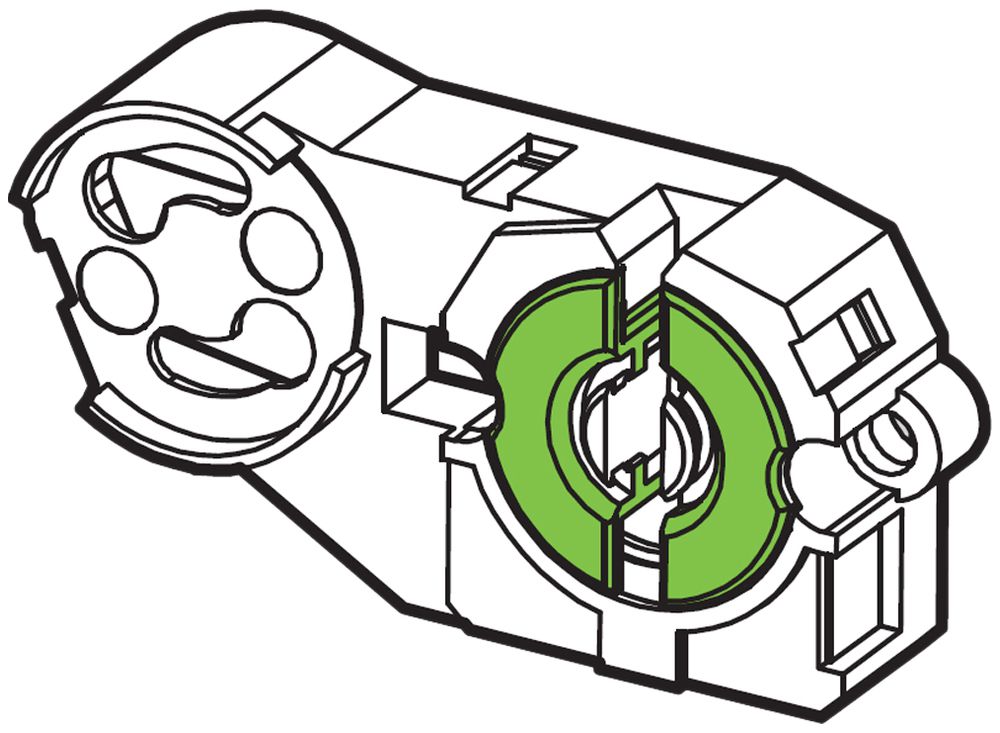 Fassung G13 mit Startersockel