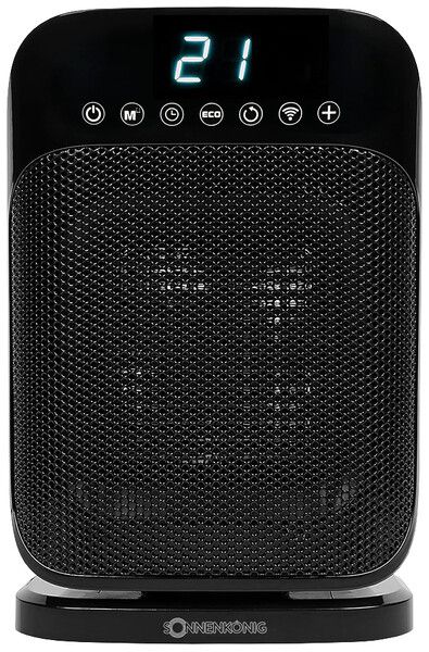 Heizlüfter Armin Schmid Myros 1500W 230V 168×325×218mm schwarz