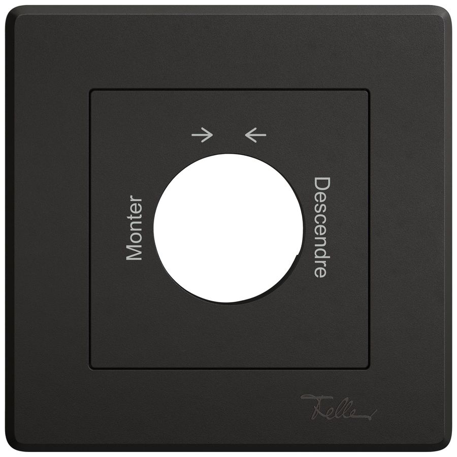 Kit di montaggio INC EDIZIO.liv SNAPFIX® puls.girevole c.chius.Mont.→ ← Desc.ne