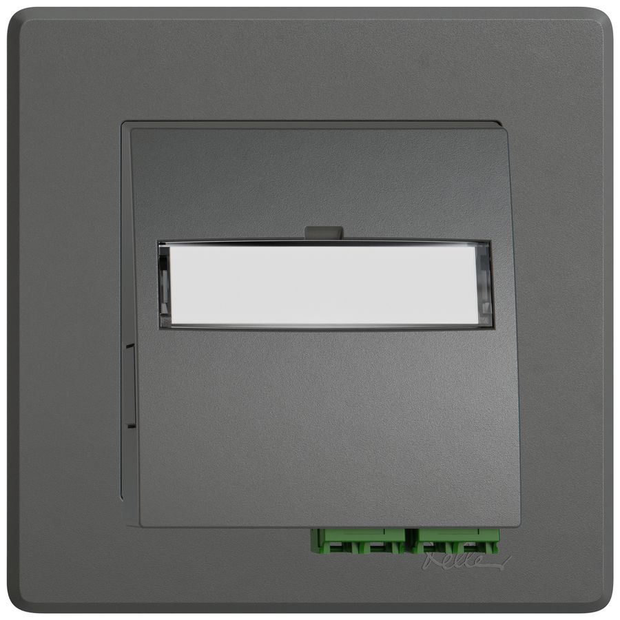 UP-FTTH-Dose EDIZIO.liv SNAPFIX® LC APC Diamond F-3000 1 mittelstück dgu