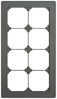 UP-Abdeckrahmen EDIZIO.liv SNAPFIX® 4×2/2×4 156×276mm dgu