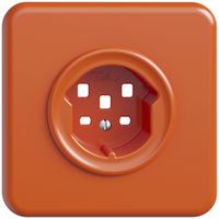 UP-Frontset STANDARDdue T25, 90×90mm, orange