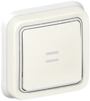 Interruttore a bilico lum. INC PLEXO 3/1L bianco controllo