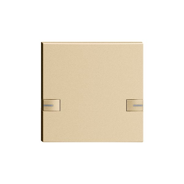 Tasto 1/1 KNX/elettronic.c.LED EDIZIOdue 2×comando simplice sand