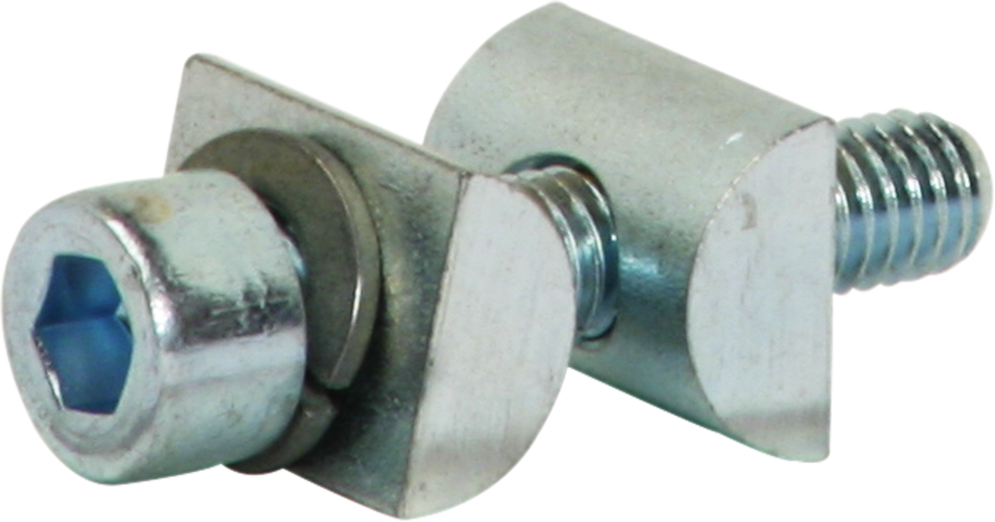 Bride tension acier zing.galv. avec 1 vis 6-pans intér. M6