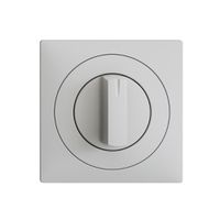 Kit frontale EDIZIOdue grigio chiaro 60×60mm per interr.rotativo