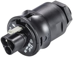 Steckerteil Wieland 0.75…4mm² 3L schwarz