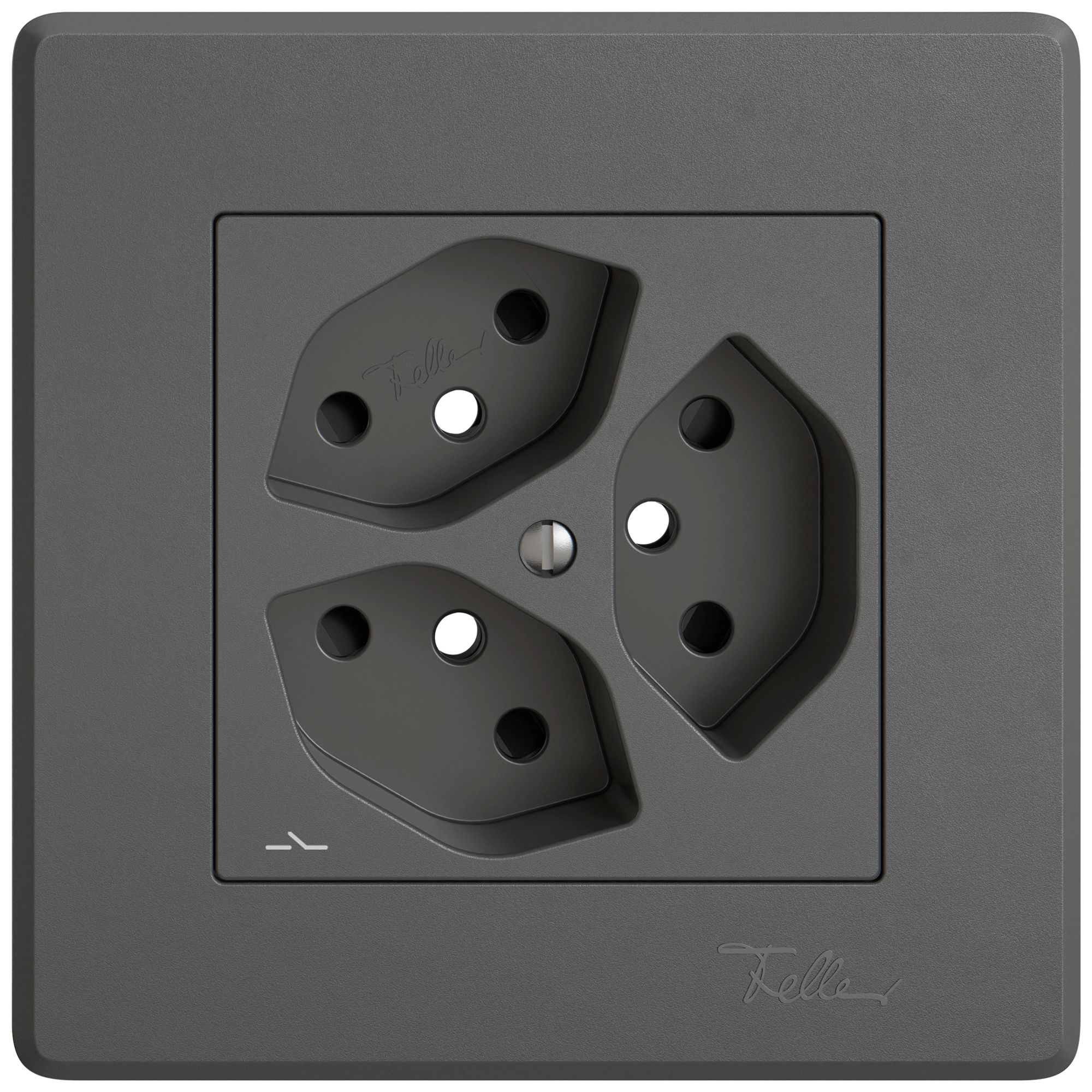 Kit de montage ENC EDIZIO.liv SNAPFIX® pour 3×T13 séparée shutter grf