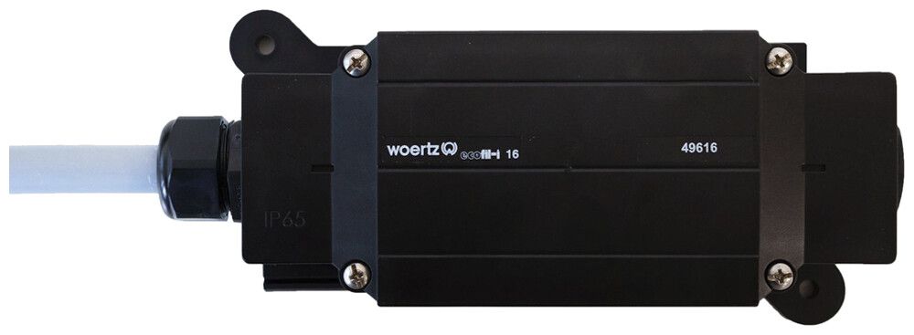 Boîte de dérivation Woertz pour câble plat 5×16/5×25mm² 49615+2M 5×10mm² IP65