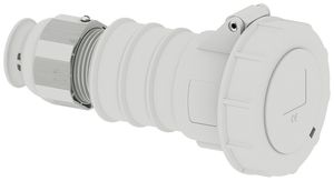 Kupplungssteckdose Bals CEE Q-C TE 16A 5P >50V 1h IP67 Ni