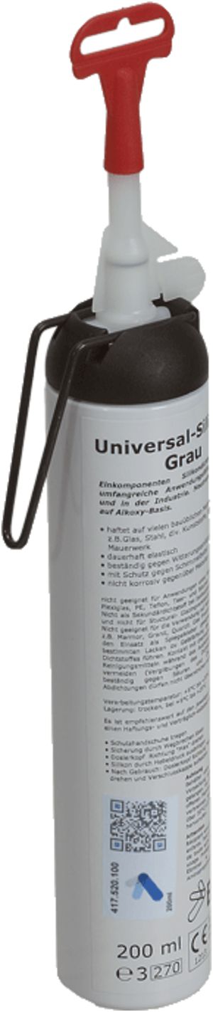 Silikon Klebe-/Dichtungmasse Bugnard Universal 200ml grau