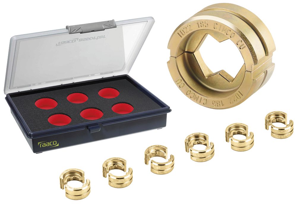 Jeu de bloc de sertissage CIMCO WM 1×70/95/120/150/185/240 mm² standard