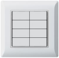 UP-Taster KNX KLI 8×Tasten 8×Betätigungspunkte LED weiss