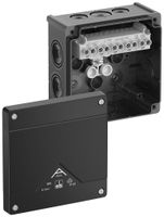 Scatola di derivazione AP Spelsberg Abox 060-6²/sw 127×127×70mm IP66 ne