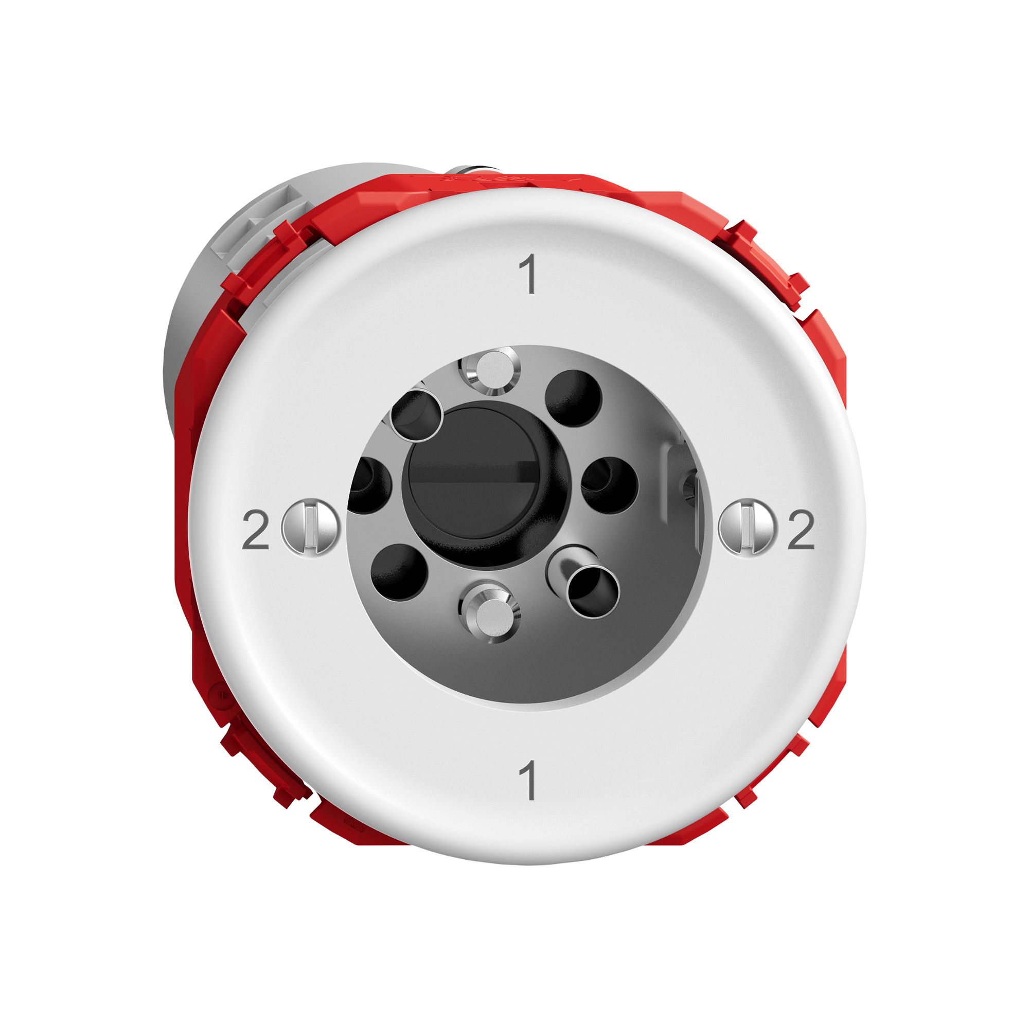 Interrupteur rotatif STANDARDdue SNAPFIX® inverseur 3/3L s.cylindre bc