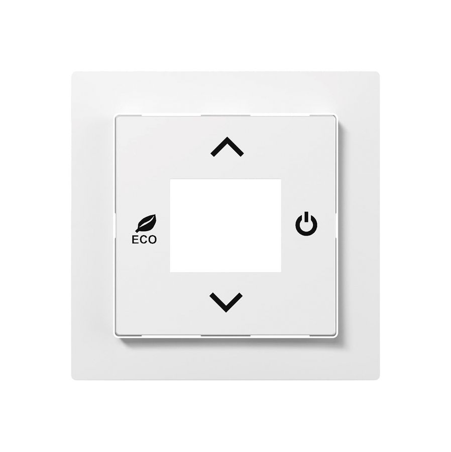 Set frontale INC ABB SIDUS bianco per Termostato ambient.free@home