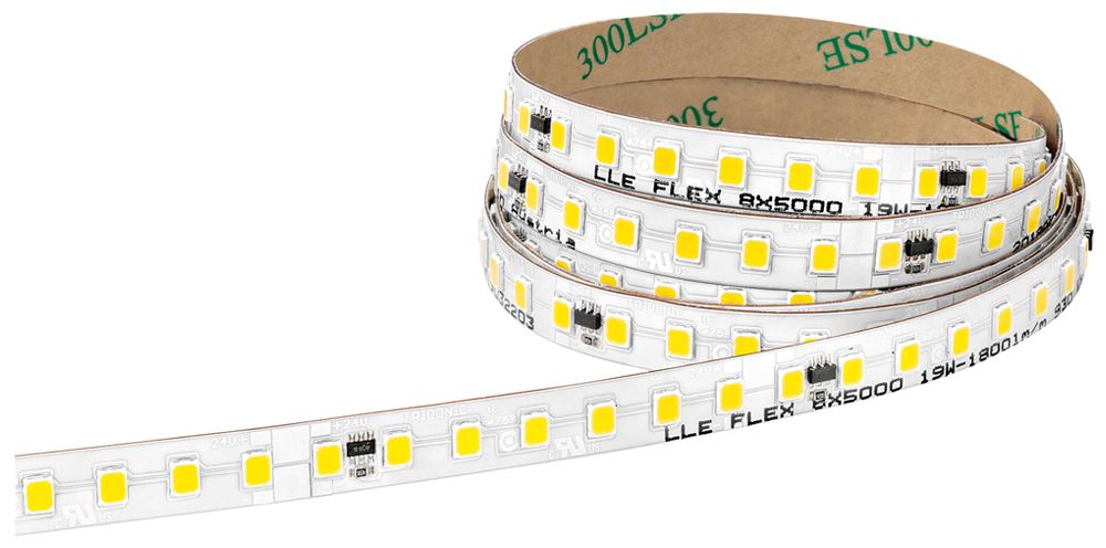 LED-Lichtband Tridonic LLE FLEX EXC3 21.5…26.4V 15W/m 1940lm/m 3000K 5m