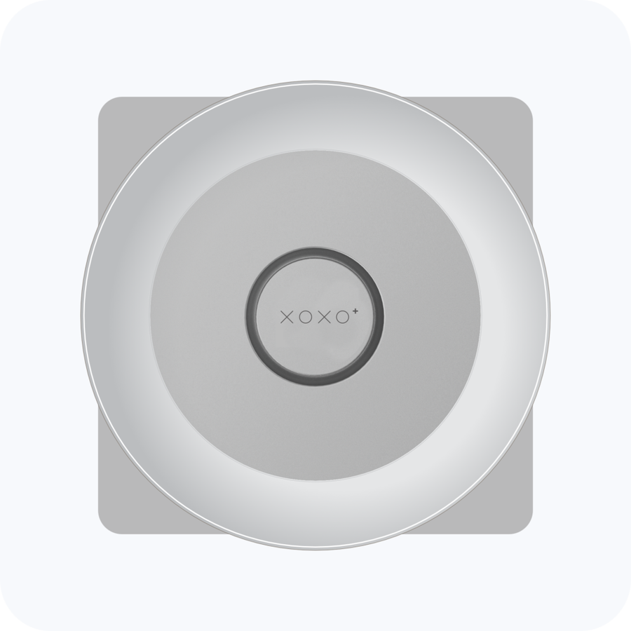 Lampe de table à accu X2 by xoxo, 3W, 3000K, argent