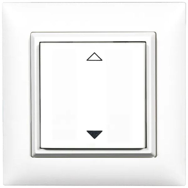 Pulsante RF AP ALADIN EnOcean EDIZIOdue, 1-volta, bianco, V/Λ