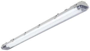 Lampada p.locali umidi Sylvania SYLPROOF G13 2×13W 3100lm 865 IP65 1280×99mm gr