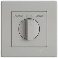 UP-Montageset EDIZIO.liv SNAPFIX® f.Schwenktaster m.Griff Acceso → ← Spento hgu