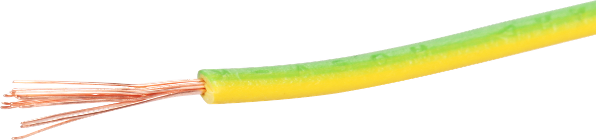 T-Litze 0.5mm² grün-gelb Eca, Spule à 200m