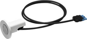 EB-Präsenzmelder Niko P48MR 360° Master DALI 12…13m IP20 mit Kabel weiss