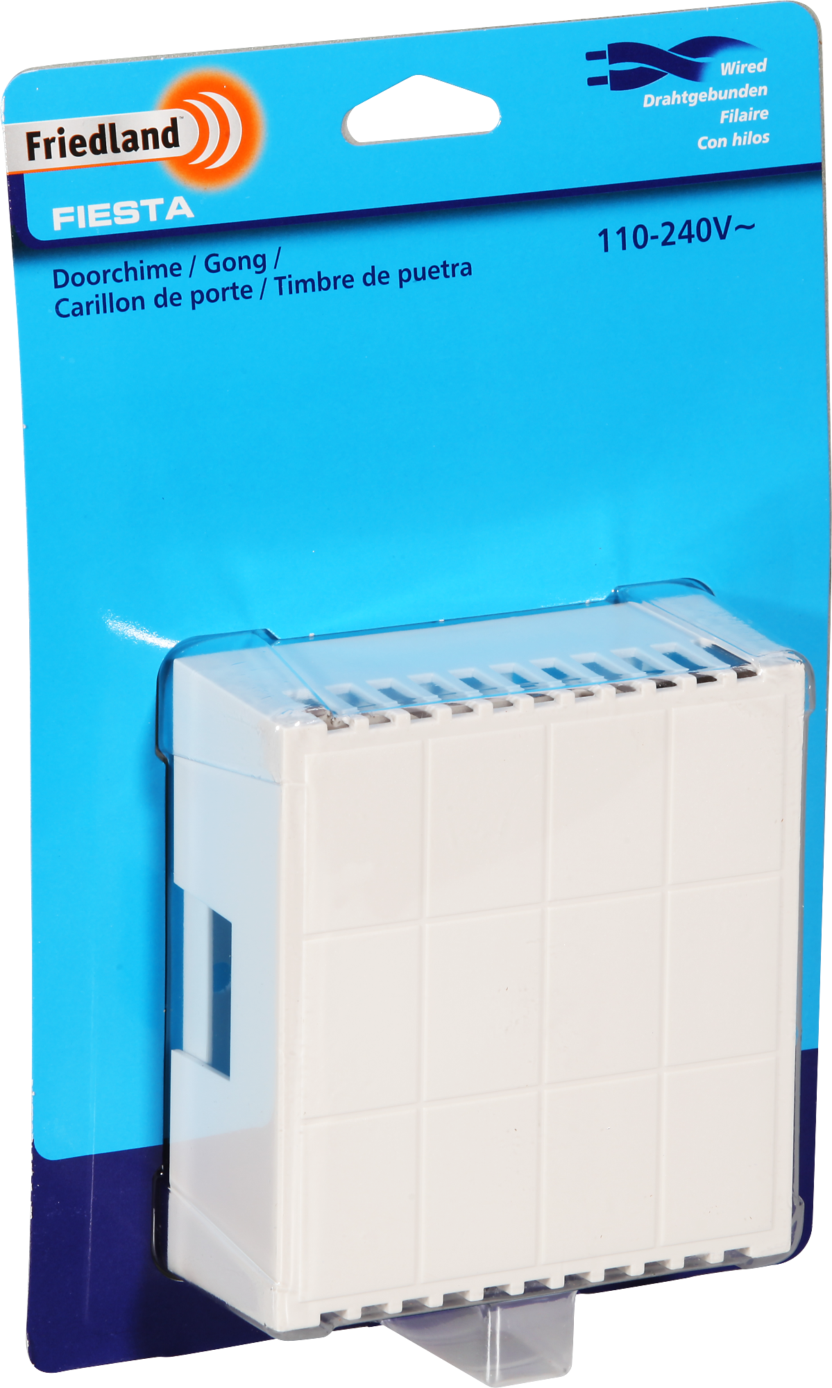 Carillon Friedland Fiesta 230V blanc perle