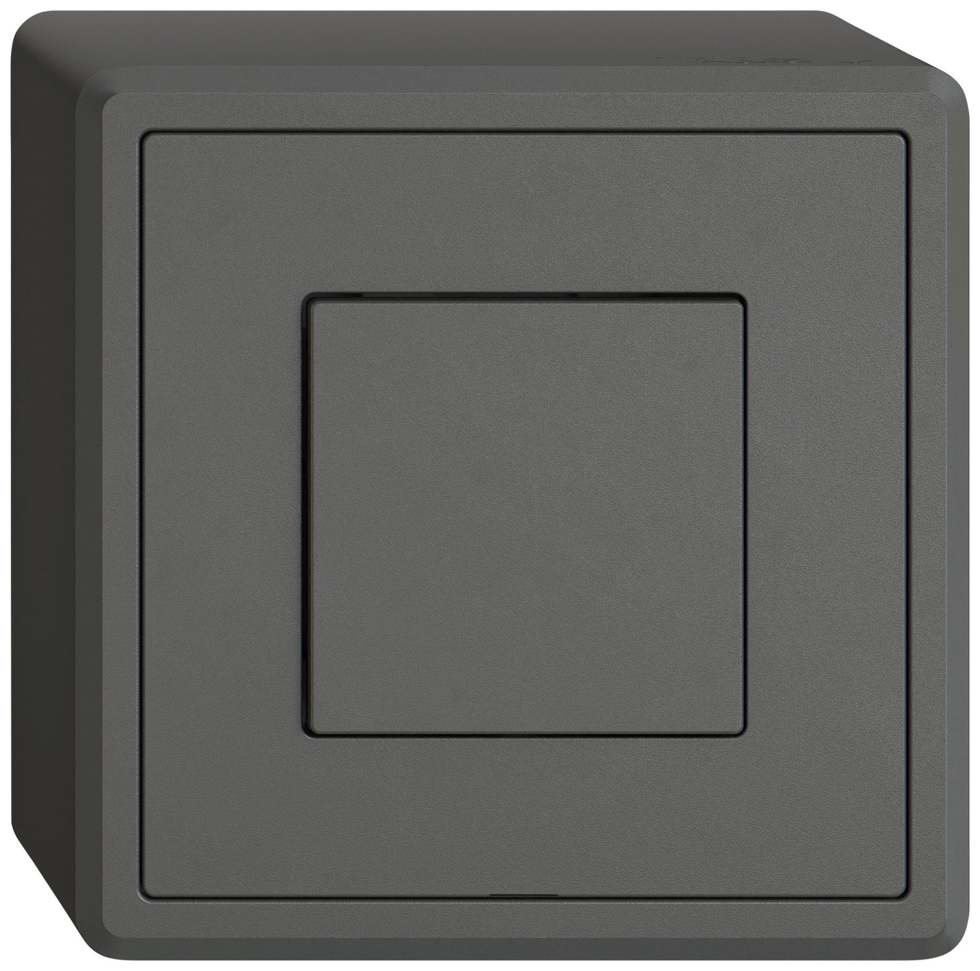 Stazione sec.interr.AP EDIZIO.liv Wiser SNAPFIX® 1 canale 1 tasto WLAN grs