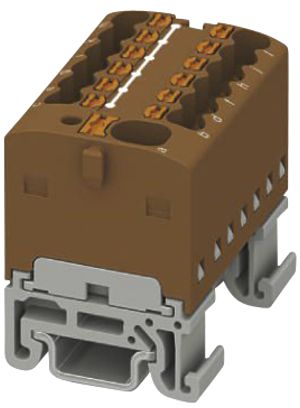 Verteilerblock PX PTFIX 4/12X1.5-NS15A BN