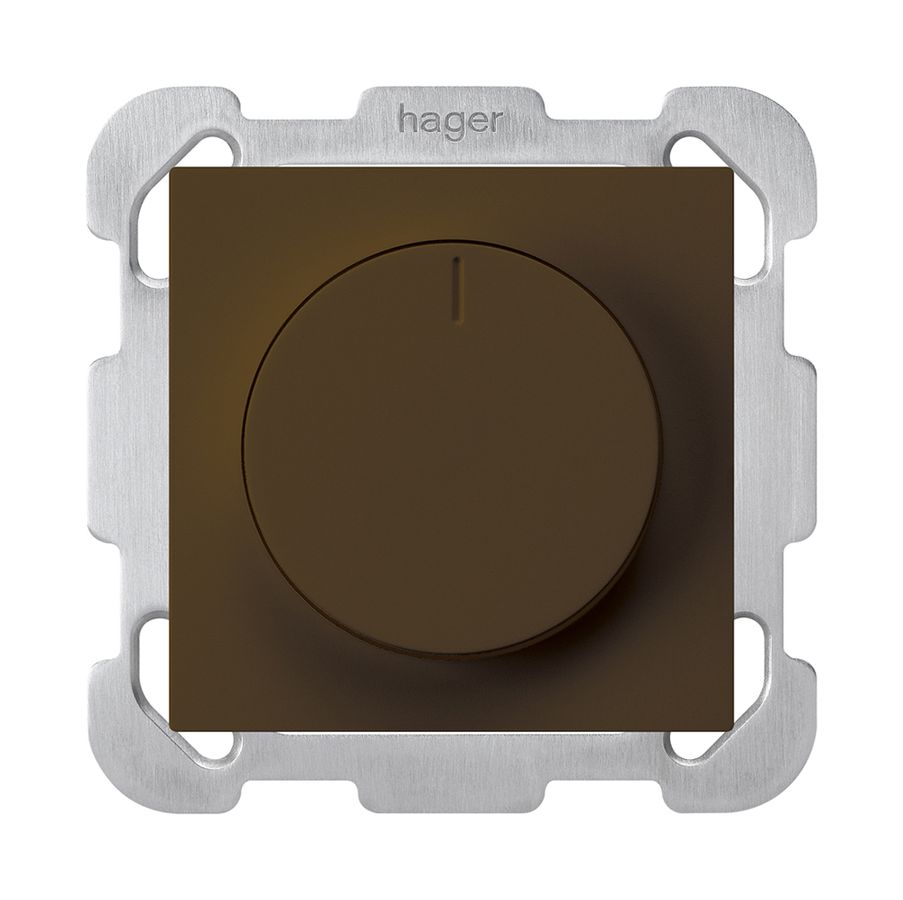 UP-Universaldimmer kallysto B Phasenanschnitt mit LED braun