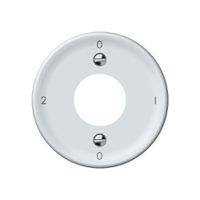 Frontset origin Schlüsselschalter 0-1-0-2 60×60mm ws