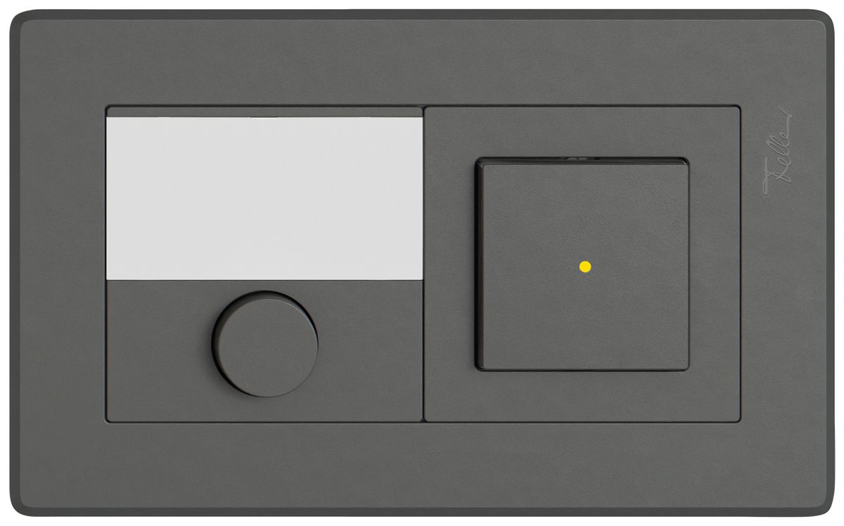 Combinazione INC EDIZIO.liv SNAPFIX® 1×2 96×156mm chiusura+invertitore lum.grs