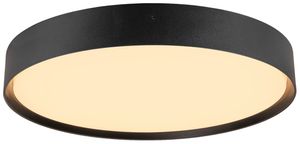 LED-Decken-/Wandleuchte SLV DECONA 42 23W 2260lm 927/930 IP44 DIM Ø420 schwarz