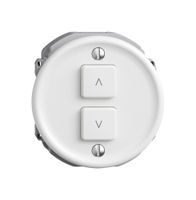 Bedienaufsatz zu Storenschalter STANDARDdue Wiser 1K 2T ws