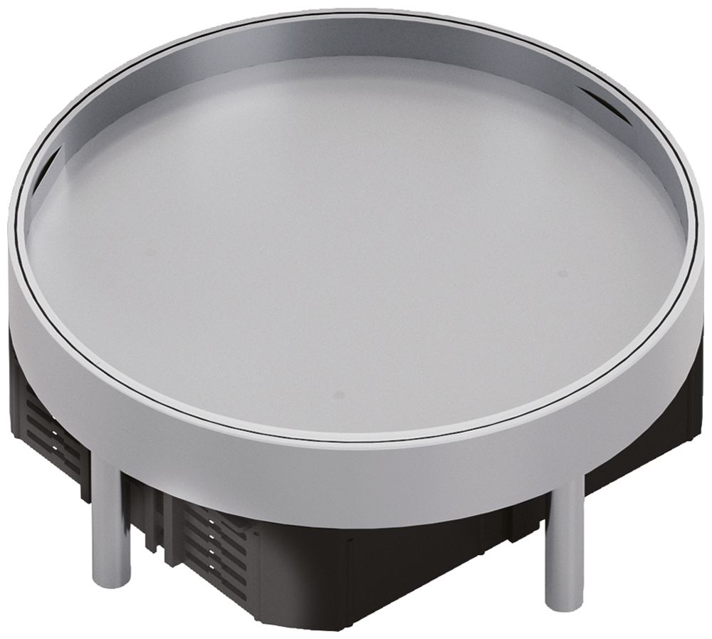 Schwerlastkassette Hager R06 6 32mm rostfreier Stahl