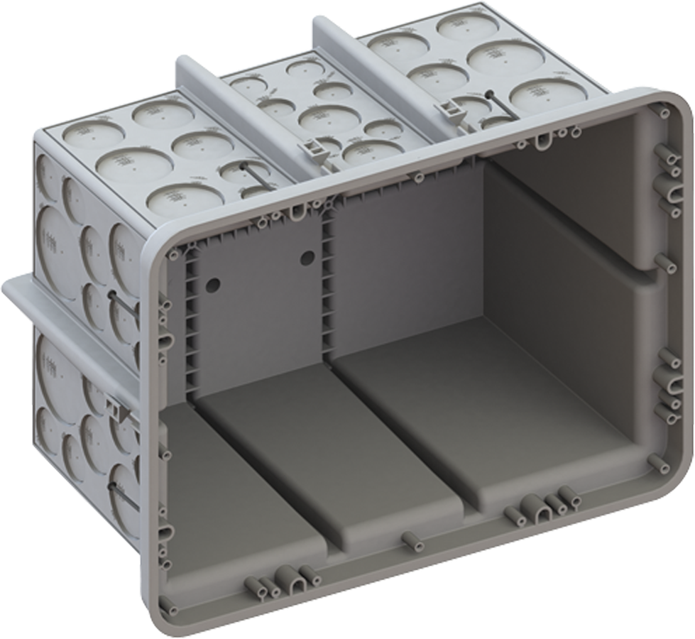 Boite d'encastrement AGRO 400×300×220mm