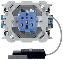 EB-Steckdose 1×T15/25 Hager Rundkabel mit EB-Dose G3