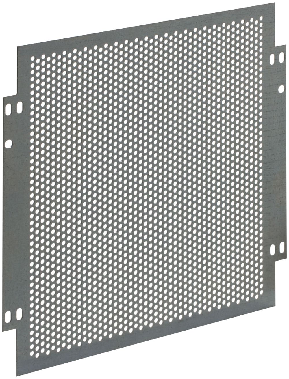 Plaque de montage Hager univers N 240×247mm poinçonnage acier