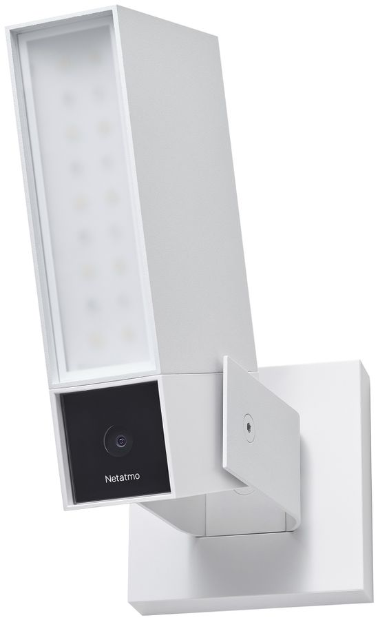 Caméra avec projecteur Legrand Netatmo PRO Smart WLAN Full-HD 1500lm 105dB bc