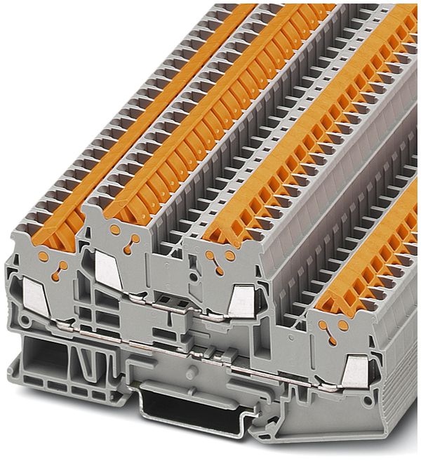 Morsetto 0.25…1.5mm² raccordo rapida grigio