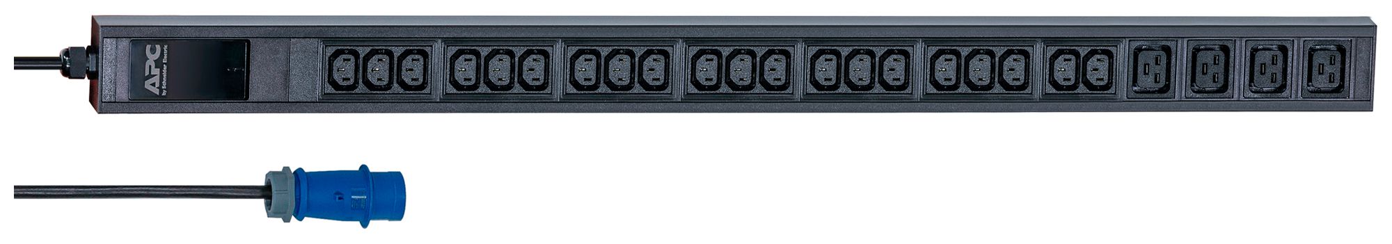 Presa multipla APC Easy Rack Basic 62×902×44mm 20×C13 4×C19 3.7kW 16A