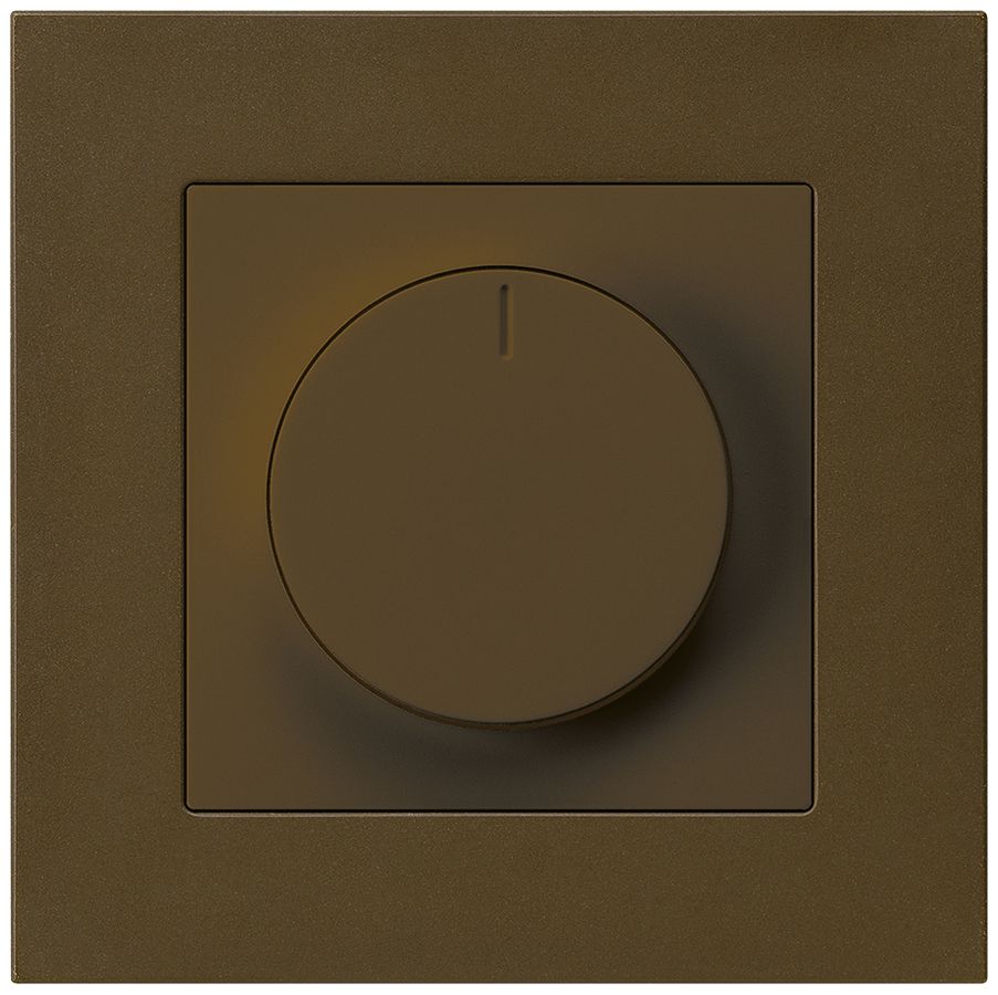 UP-Drehdimmer Universal Hager kallysto.pro 20…400W/VA braun