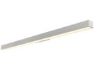 Lampada a muro LED SLV Q-LINE, 42W 230V 3000K 3800lm IP20 grigio argento