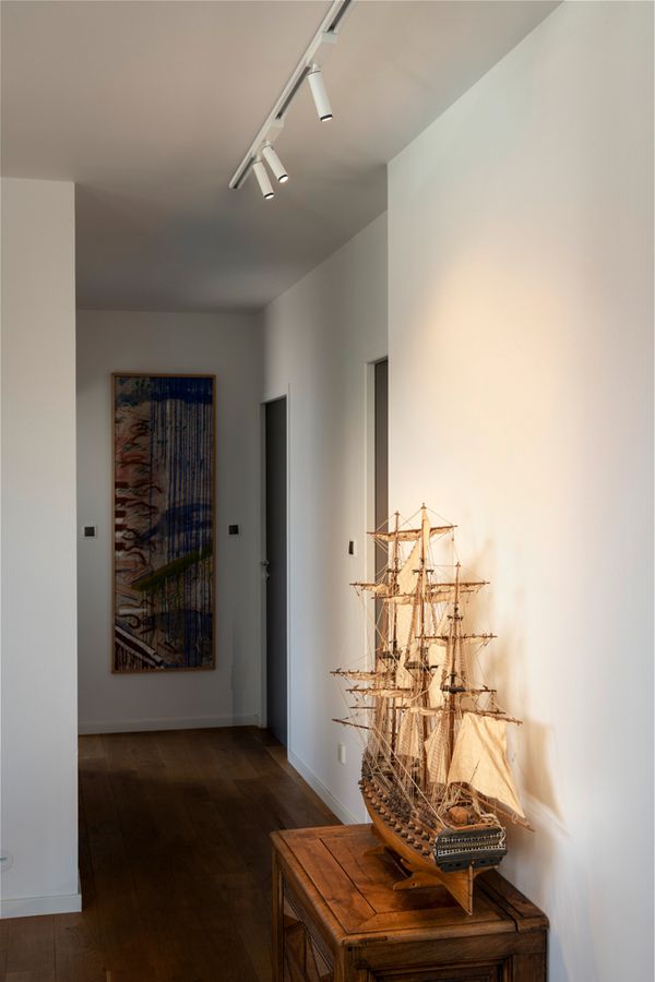 Spot LED SLV GRIP S 1×11W 530lm 927 29° VAR AD1PH Ø30×101mm blanc