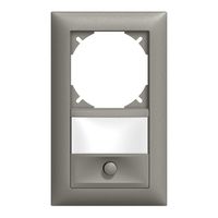 UP-Kombination EDIZIOdue leer+Sonnerie dunkelgrau